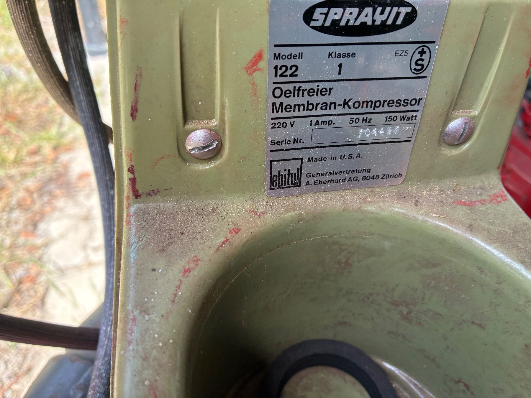 Compressori: Spritzpistole profigerät inkl, Kompressor – Usato da Thayngen venduto da stammsani 2