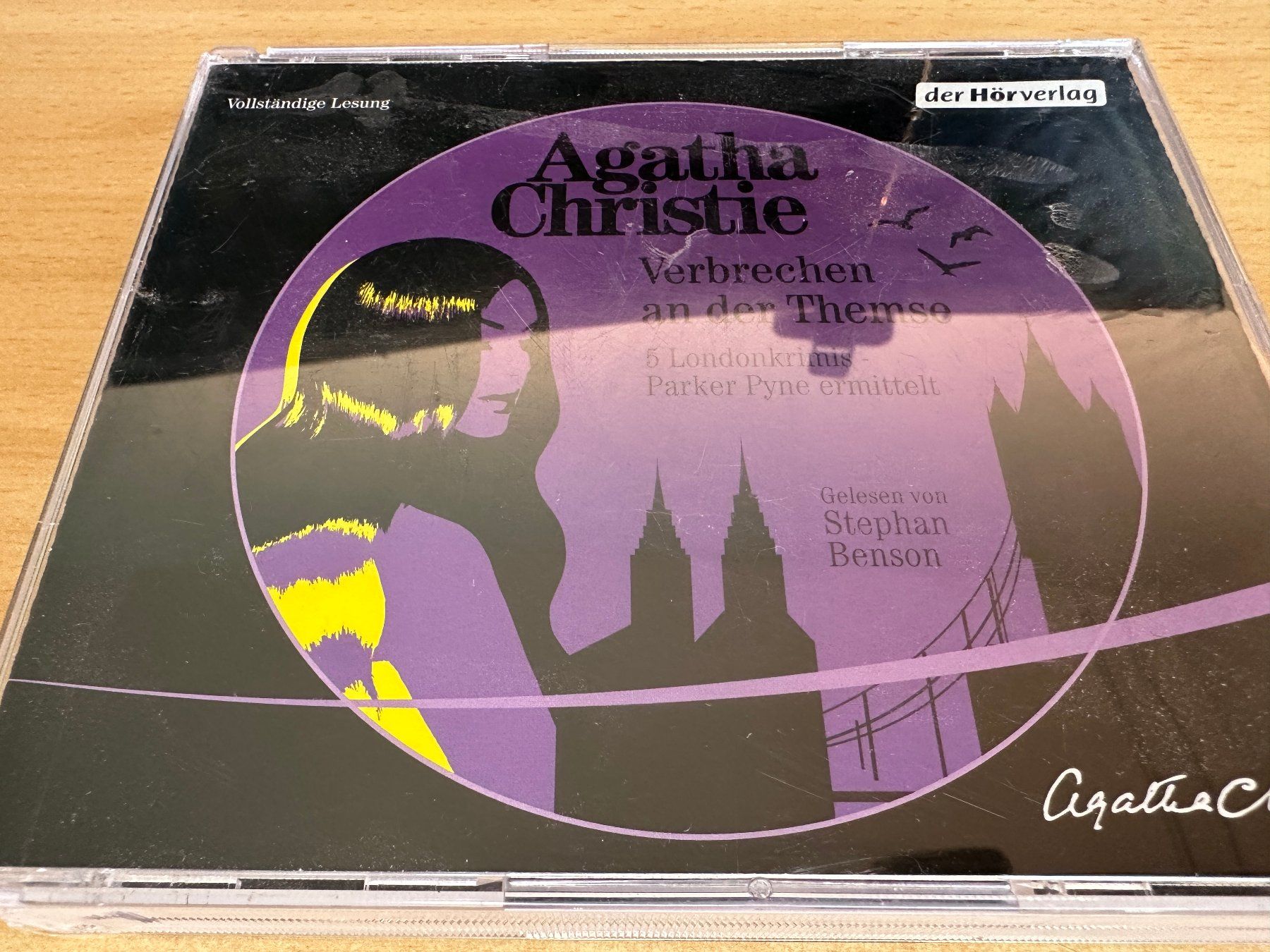 Hörbücher: Agatha Christie - Verbrechen an der Themse - 3 CD – Gebraucht aus Rikon im Tösstal von Alpenmutz