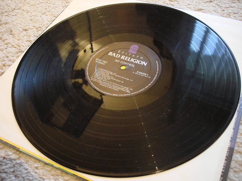 Schallplatten: BAD RELIGION  LP  " NO CONTROL "  1989 – Gebraucht aus Niederweningen von tsnuk333 2