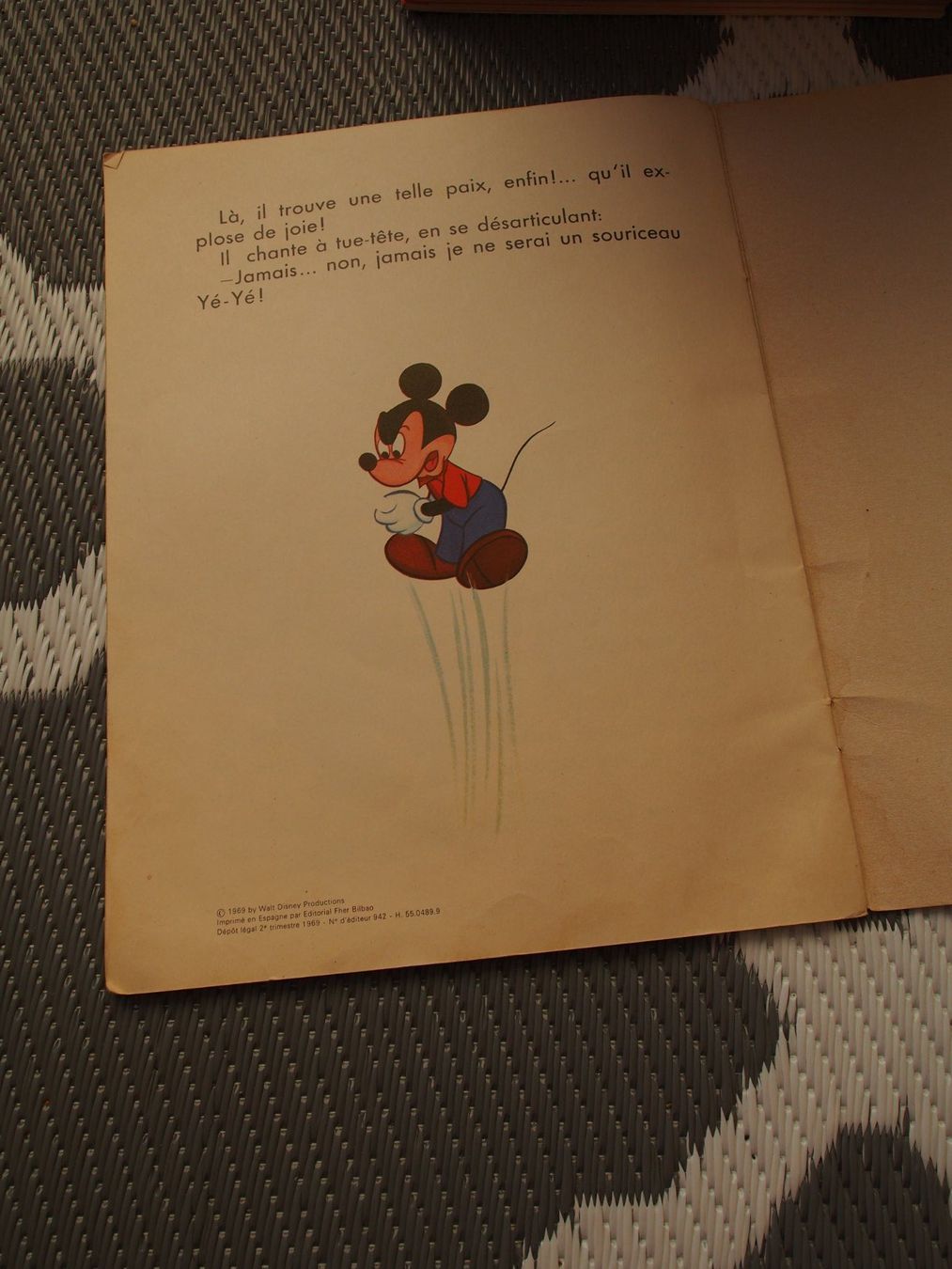 Comics: fièvre a disneyland 1969 odège – Gebraucht aus Ovronnaz von Etagne68 2