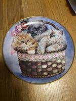 Dekorativer Sammelteller "Three Little Kittens" A077