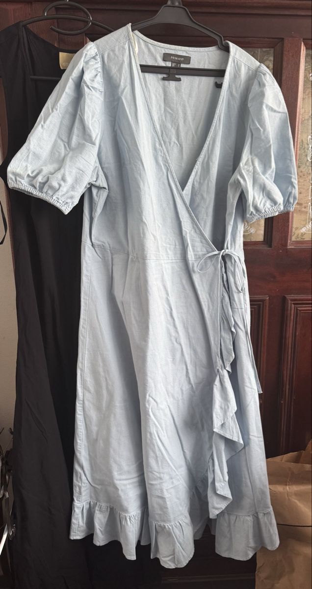 Vestiti: Leinenkleid Wickelkleid  – Usato da Obfelden venduto da cesarina10