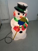 Vintage Schneemann Blasform (Blow Mold) 1999 mit Beleuchtung