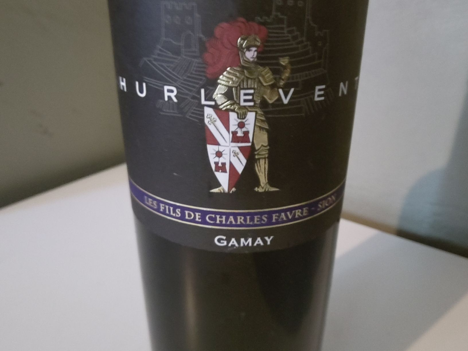 Wein: 3 FL. "Hurlevent" Gamay AOC Valais 2016 – Neu (gemäss Beschreibung) aus Basel von Morgenmuffel 2