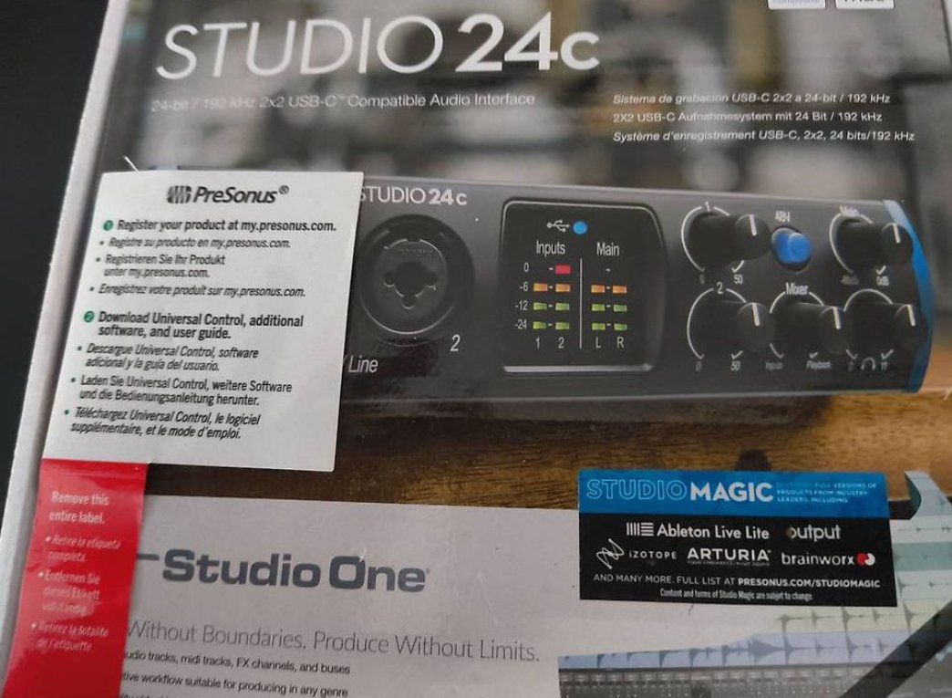 PreSonus Platines de mixage: Audio Interface PreSonus Studio 24c – D'occasion à Bern par Kol_flo 1