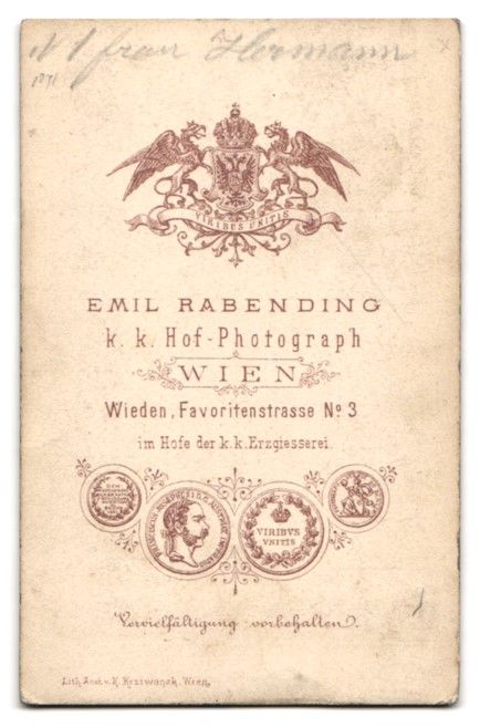Photos & affiches: Fotografie E. Rabending, Wien, Opernsän – D'occasion à Berlin par bartko-reher 1