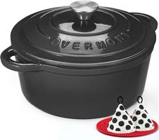 Emailierte Gusseisen-Kochtopf Topf Schmortopf 26cm