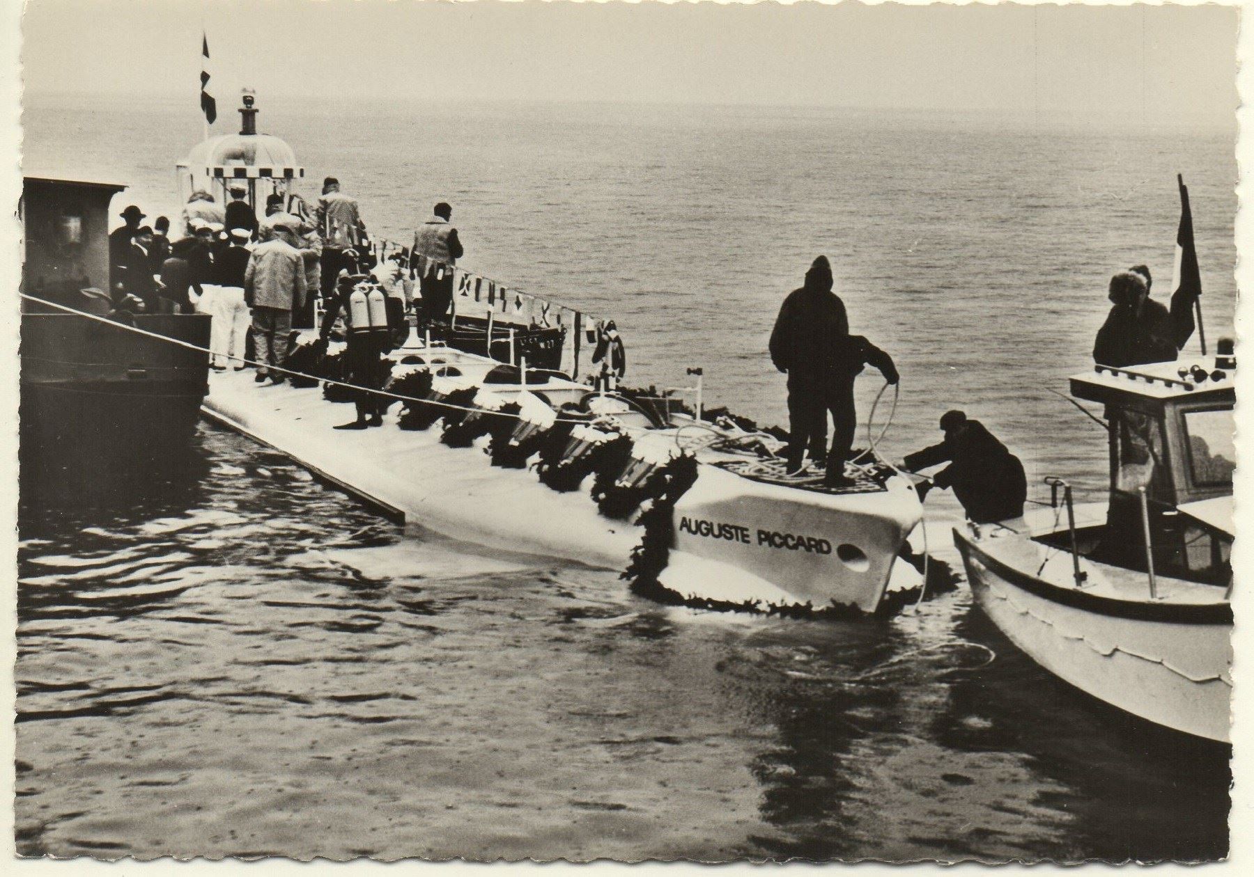 Ansichtskarten: U-BOOT Expo Lausanne AUGUSTE PICCARD '64 – Neu (gemäss Beschreibung) aus Jona von philajona