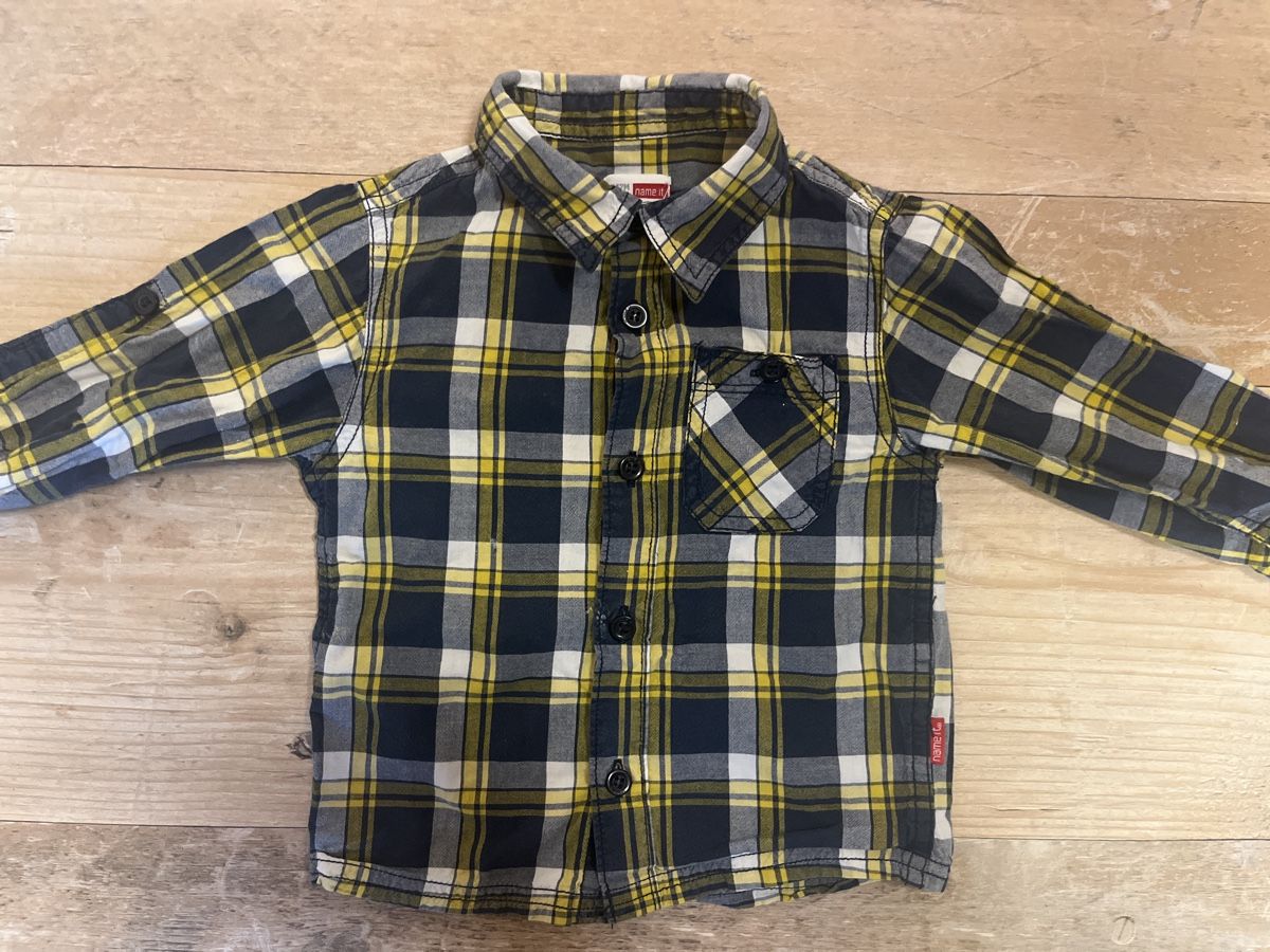 Name It Hemden, T-Shirts & Polos: Name it Hemd Gr. 80, Karohemd, Jungshemd – Gebraucht aus Kaisten von Wavechip