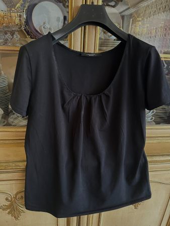 Schwarzes Max Mara T-Shirt, Größe L, zum Bruchteil des Kaufp