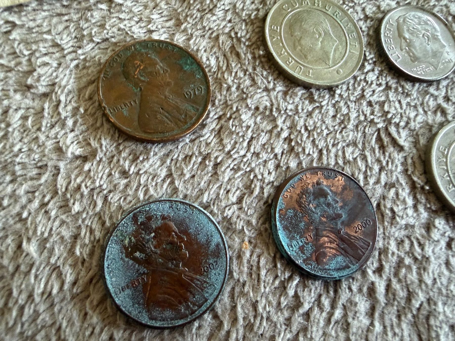 Tutti le monete: Quarter Dollar, Cent Münzen Liberty – Usato da Aarau venduto da KorgPA 1