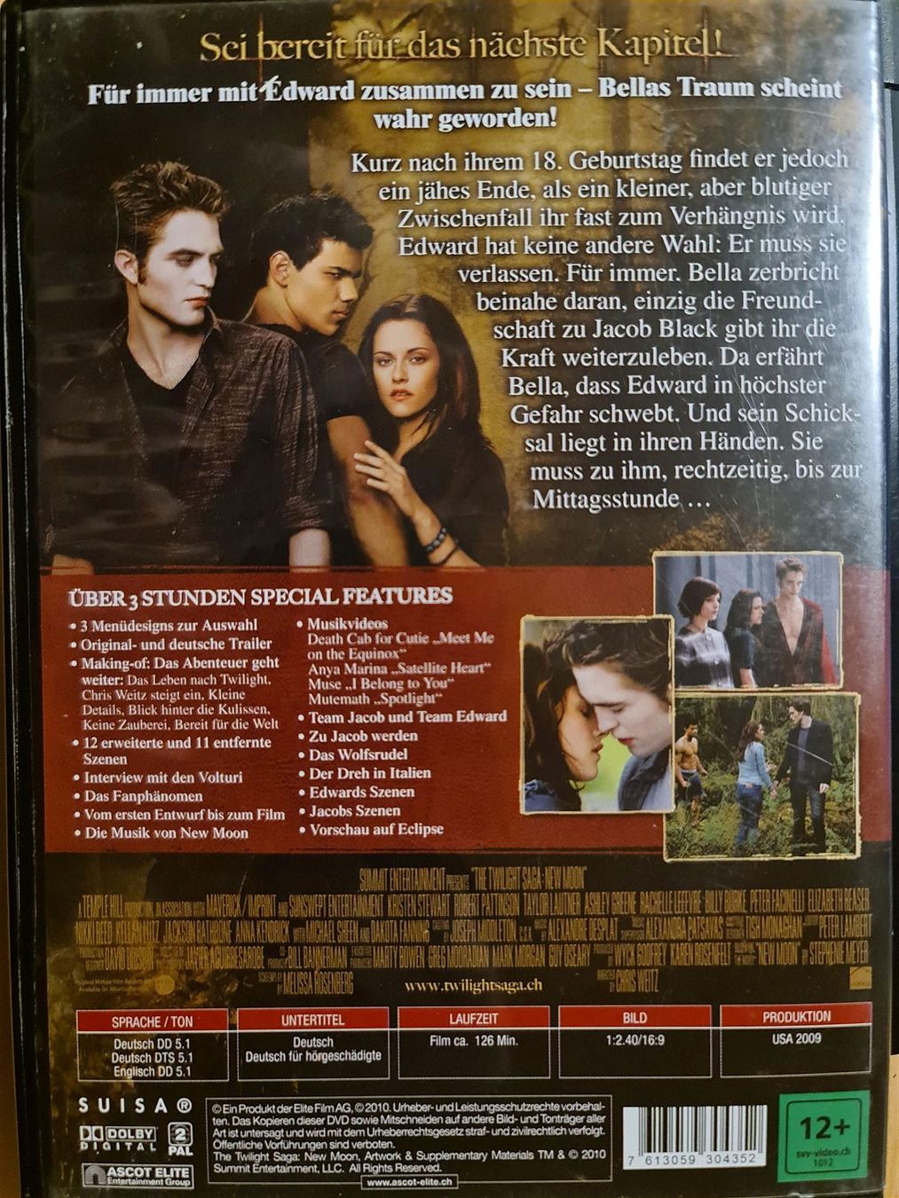 Tutti i DVDs: DVD Twilight - Biss zur Mittagsstunde – Usato da Dintikon venduto da Vexi 1