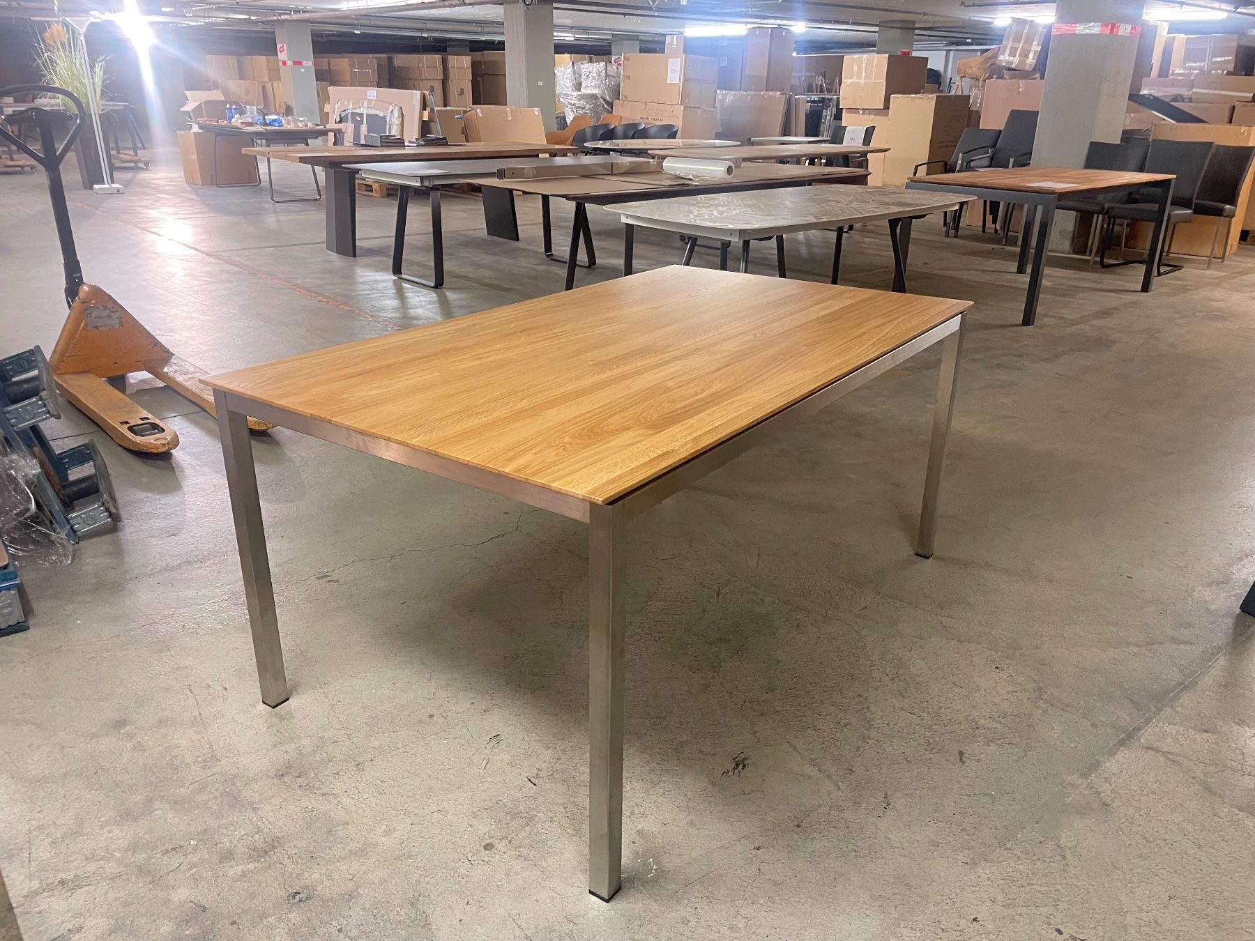 Tavoli: Esstisch Eiche 165x95cm # 662 D – Nuovo (secondo la descrizione) da Willisau venduto da Arredodesign 4