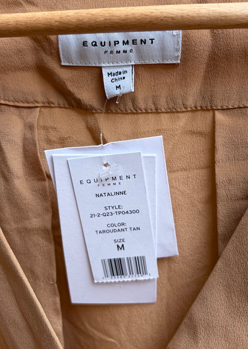 Camicette: Equipment Seide Bluse Gr.M ***NEU*** – Nuovo e nell'imballaggio originale da Unterägeri venduto da Jutka_04 1