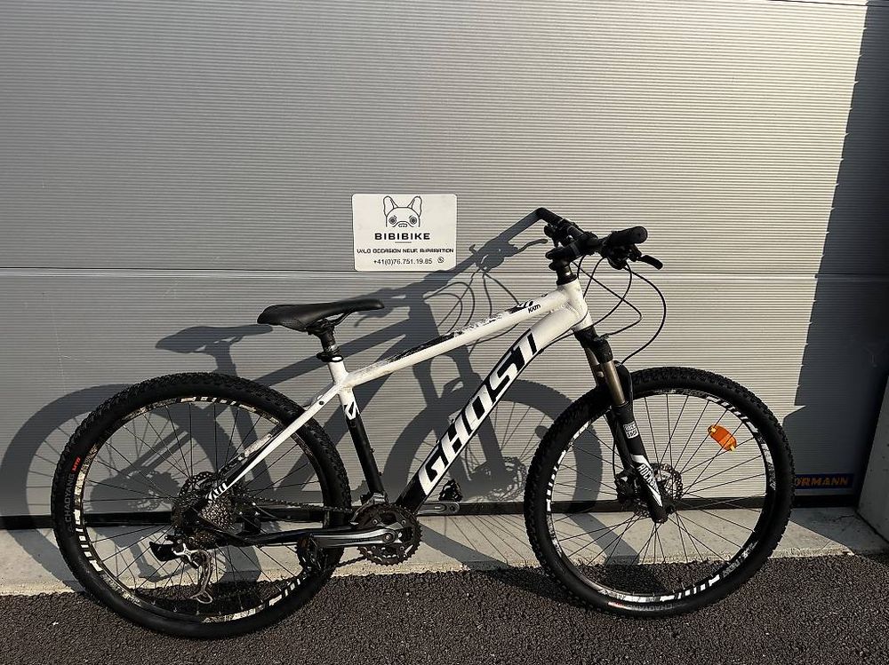 VTT Femme Dino Bike Ring Aurelia - 27.5 Pouces - 18 Vitesses - Fourche Amortie - Blanc/rose