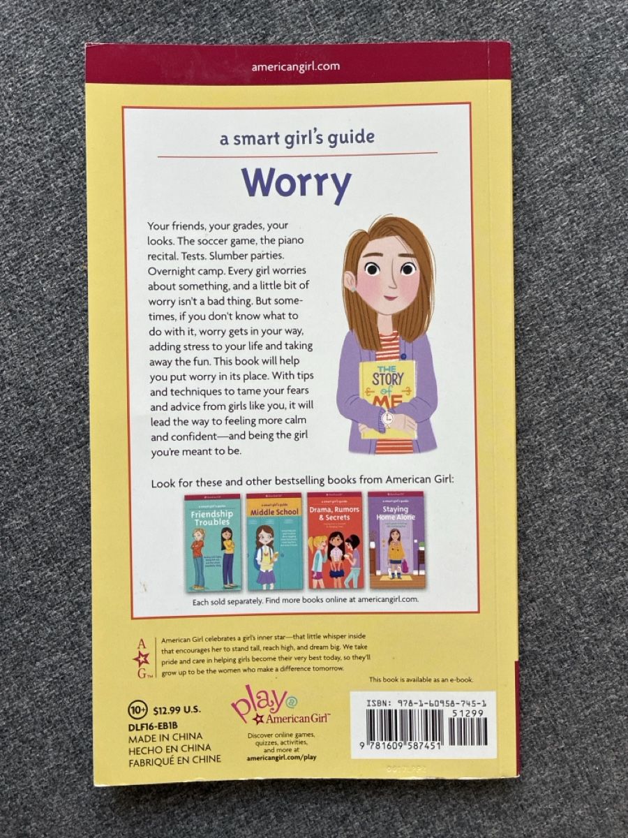 Libri: A smart girl’s guide : Worry – Usato da Lucens venduto da metaD 1