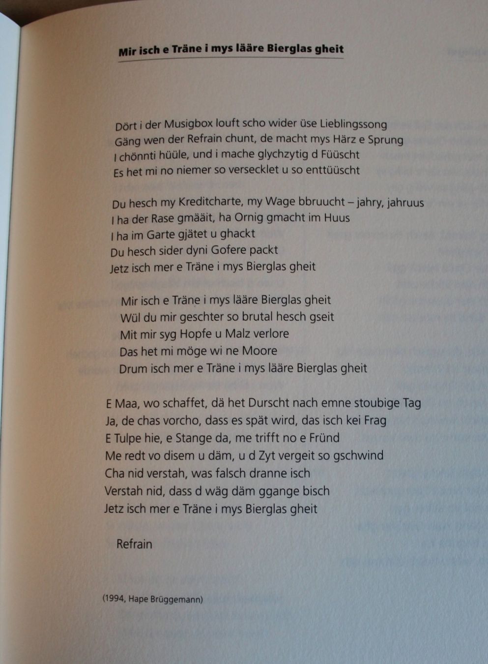 Libri: Polo Hofer / Songtexte 1973 - 2009 – Usato da Worblaufen venduto da Cookie23 3