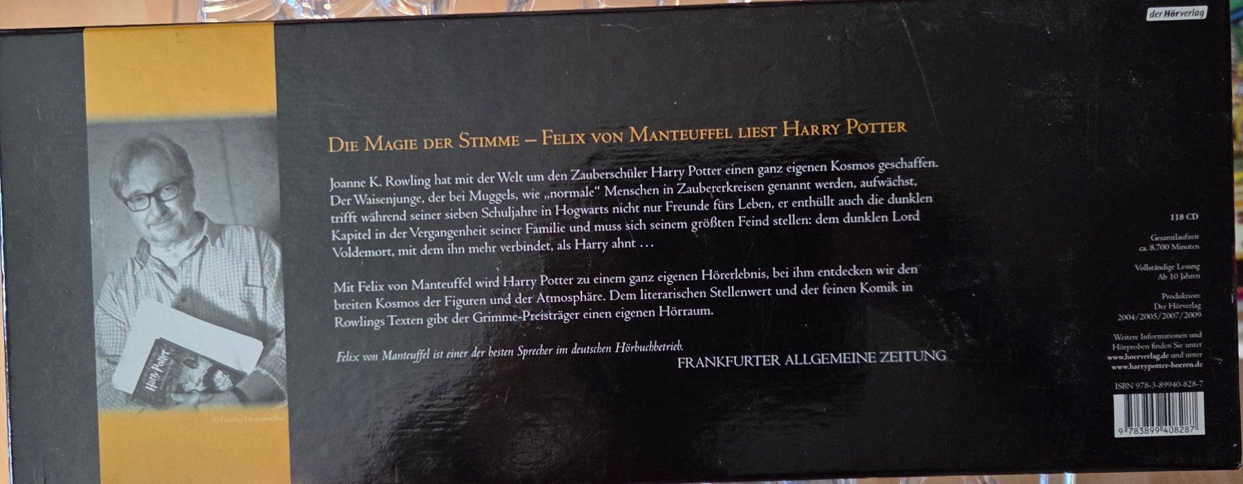 Audiolibri: Harry Potter - 108 CD's - Baende 1-7 - – Usato da Gossau SG venduto da tenerife11 1