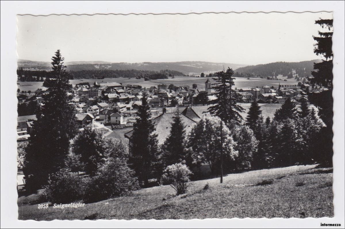 Cartoline postali: Saignelégier // Dorf Franches Montagnes – Antico da Basel venduto da intermezzo12