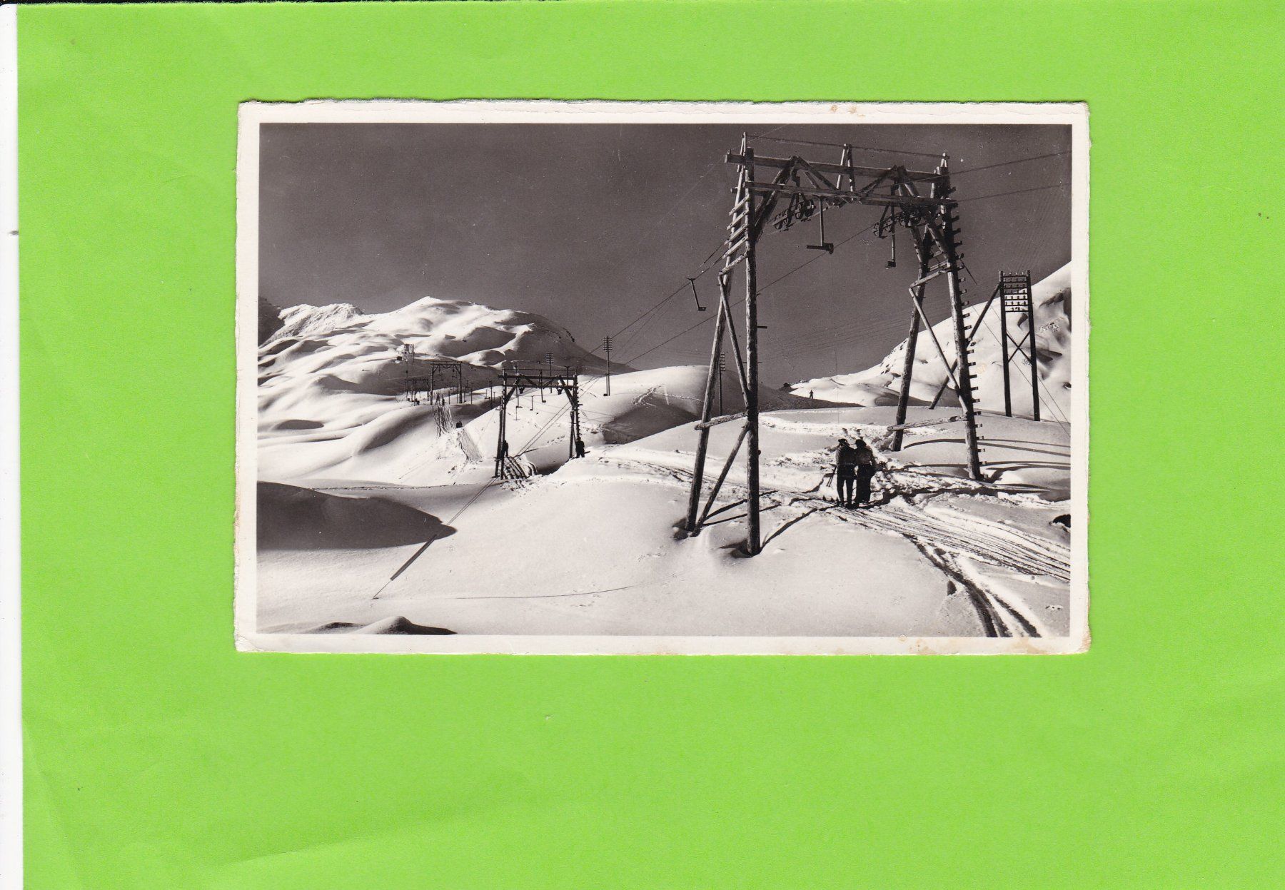 Cartoline postali: Davos Skilift  Schatzalp-Strelapass – Usato da St. Peterzell venduto da neckertal