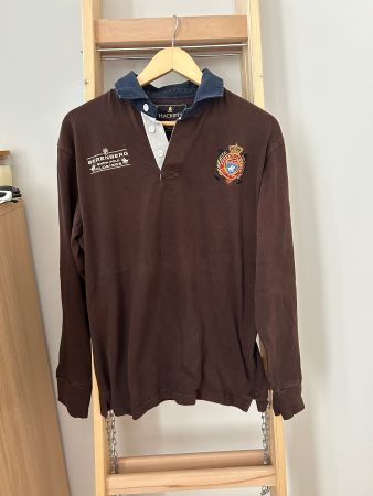 Vintage langarm Klosters Snow Polo Shirt