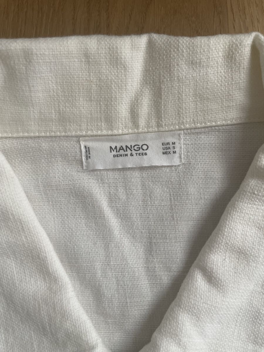 Mango Giacche: Mango Jacke aus Leinen Baumwolle, Gr. M weiss – Nuovo (secondo la descrizione) da Itingen venduto da Granini_93 1