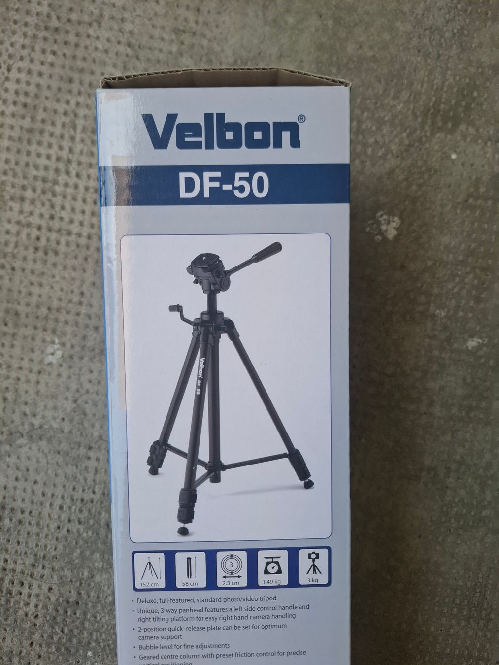 Velbon Treppiedi & Teste: Velbon df-50 Kamerastativ – Usato da Basel venduto da gillussiuss 3