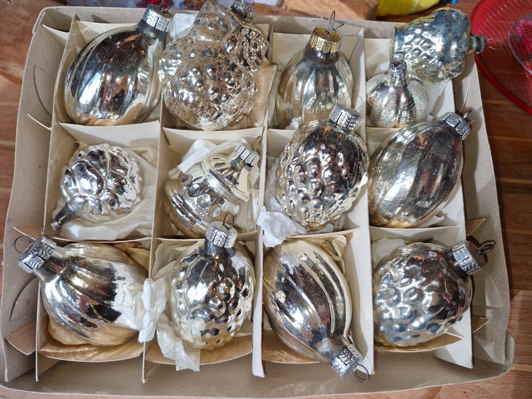 Toutes les décorations: alter Christbaumschmuck – D'occasion à Guarda par rue_bpd7