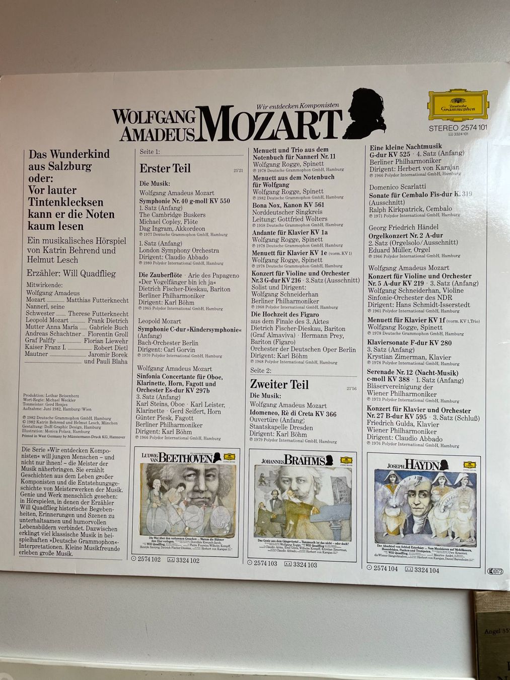 Dischi in vinile: 10 LP Mozart – Usato da Appenzell Steinegg venduto da Wurzlers 6
