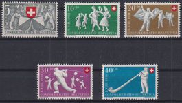 O63) Satz Pro Patria 1951, mit Gummi ohne Falz