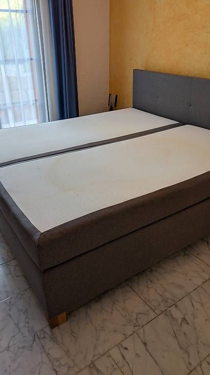 Betten: Graues Boxspringbett – Gebraucht aus Maisprach von mic_dzp6 2