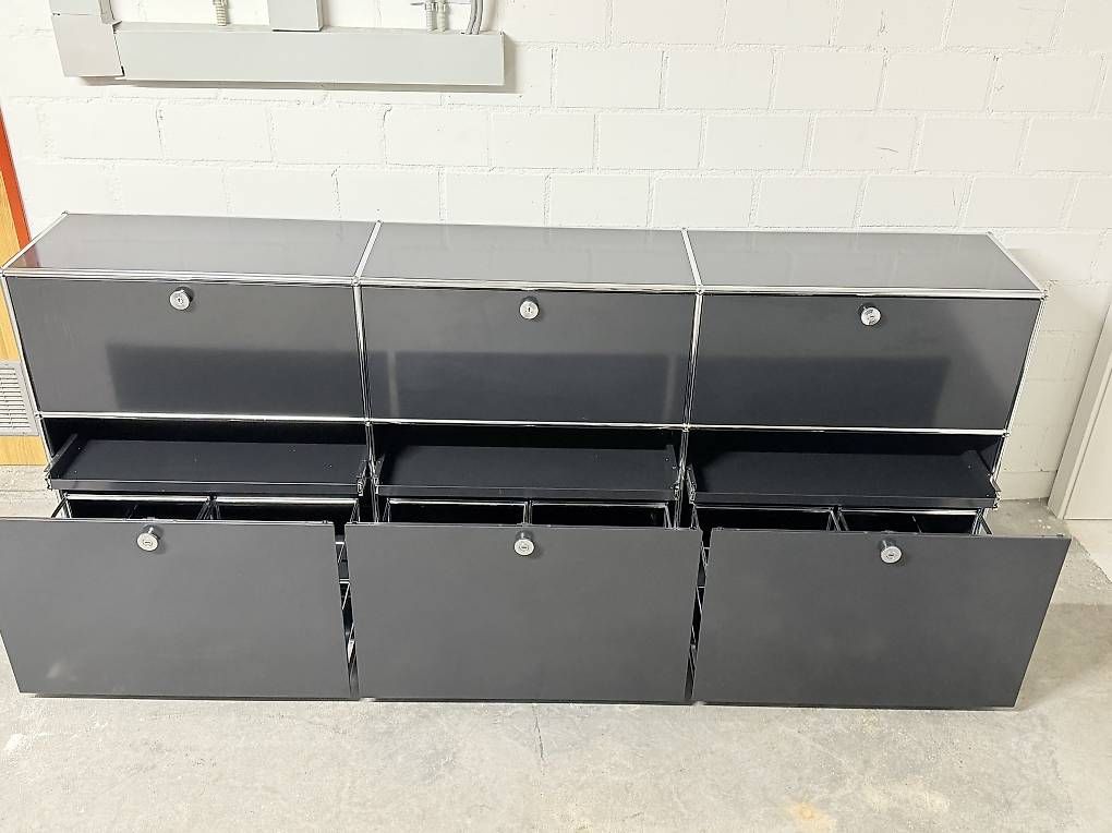 USM Kommoden: USM Haller Sideboard Schwarz – Gebraucht aus Dietikon von Kumar_Occasionen 7