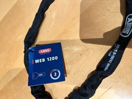 ABUS WEB 1200 Schloss 60 cm schwarz neu