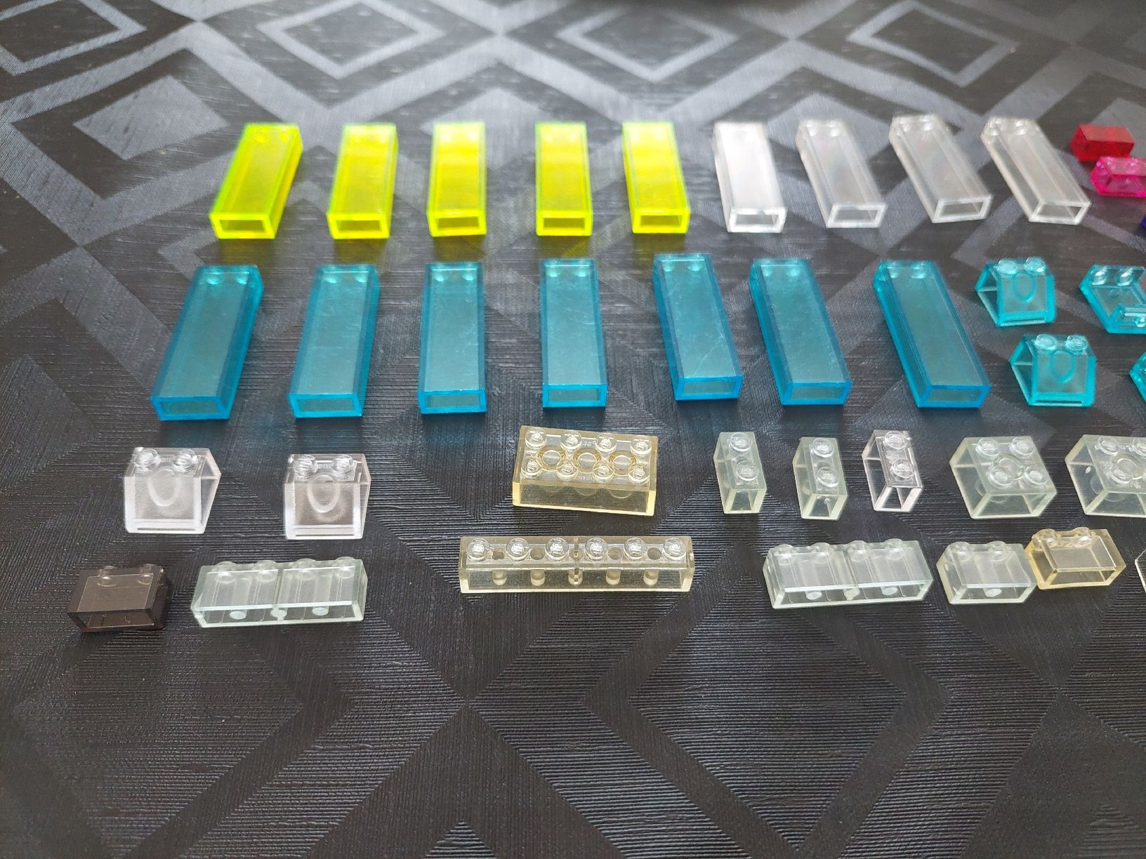 Lego Giocattoli: Transparente  Legosteine,  Neongelb, hellblau, klar – Usato da Zetzwil venduto da sti_x9xf 3