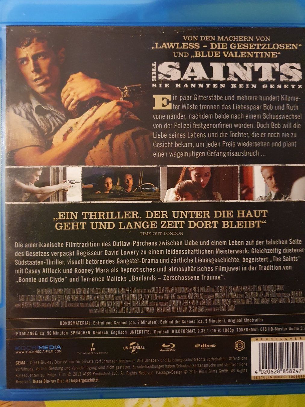 Tutti i DVDs: Blu-ray The Saints, Casey Affleck – Usato da Eiken venduto da Lashar 1