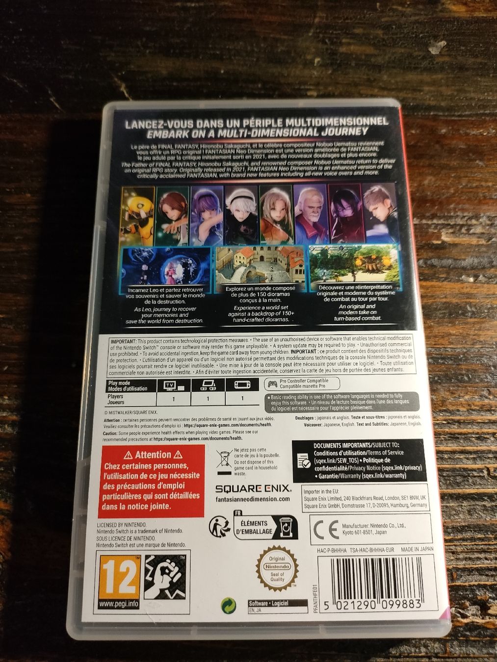 Nintendo Spiele: Fantasian Neo Dimension sur Switch – Gebraucht aus La Chaux-de-Fonds von nwa_w9zt 1