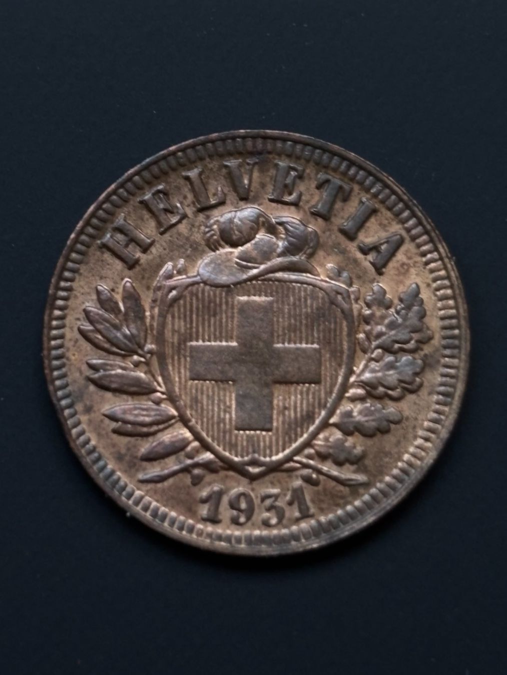 Tutti le monete: 2 Rappen 1931 – Usato da Seuzach venduto da Win84