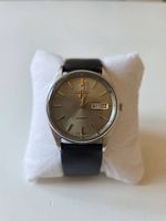 Seiko 5 Automatic Vintage 6309 8270 Japan Cadran Gris Dore
