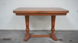 Vintage Massiver ausziehbarer Esstisch Nussbaum (MA169)