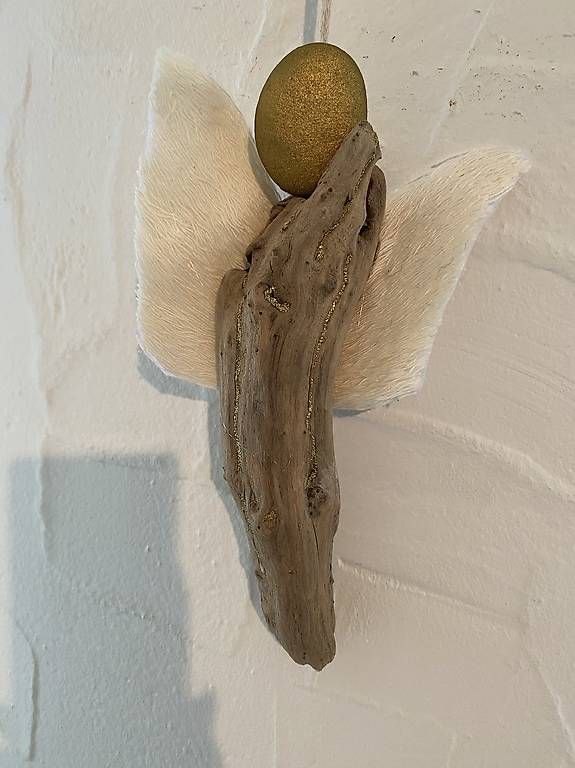 Tutte le decorazioni: Schwemmholz Engel  – Usato da Hubersdorf venduto da Beatrice60