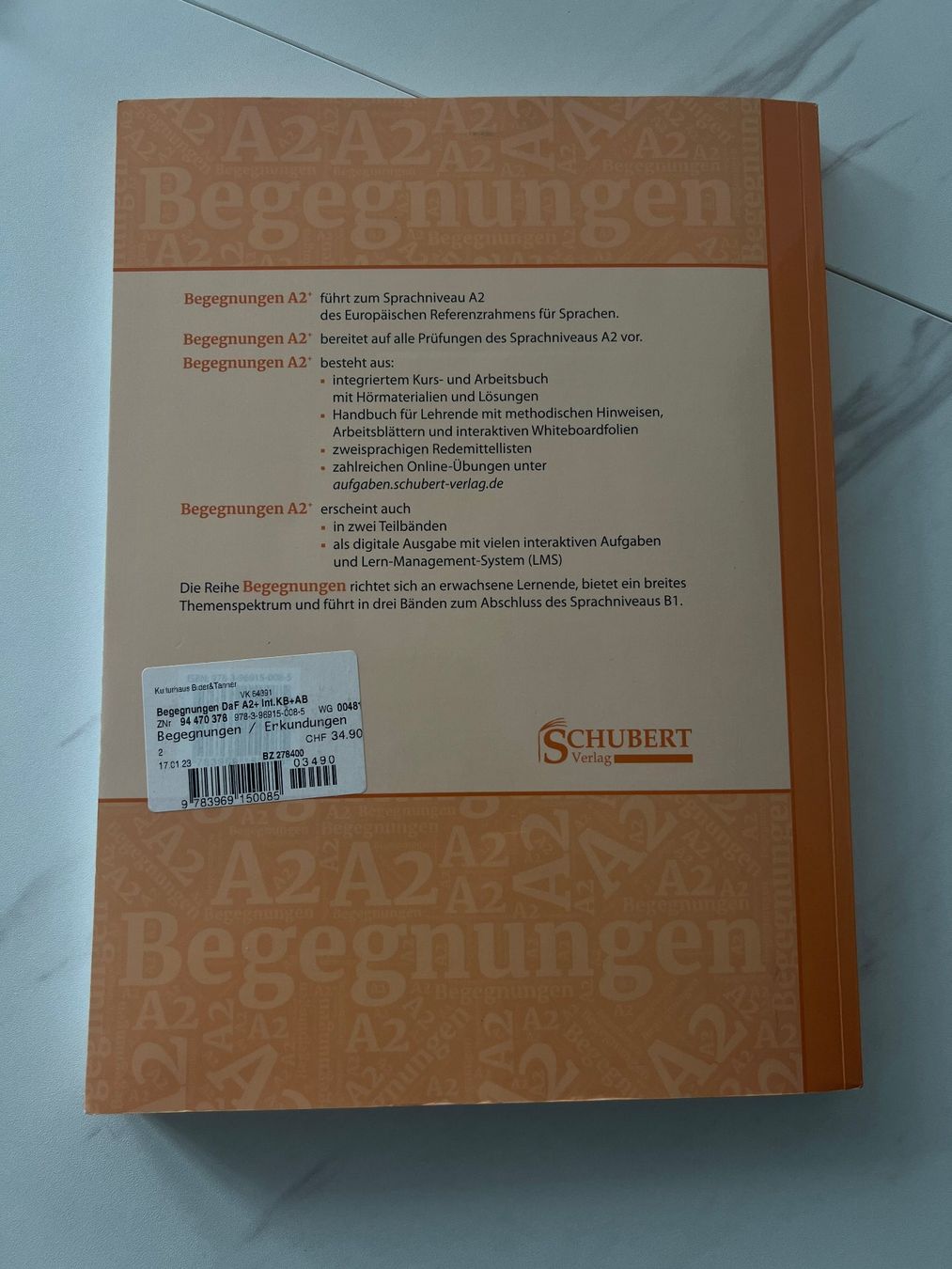 Livres: Begegnungen Deutsch als Fremdsprache A2+ – D'occasion à Basel par hol_8ldp 3