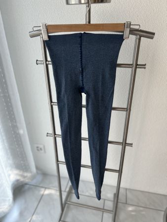 FALKE leggins blue melange size M new condition