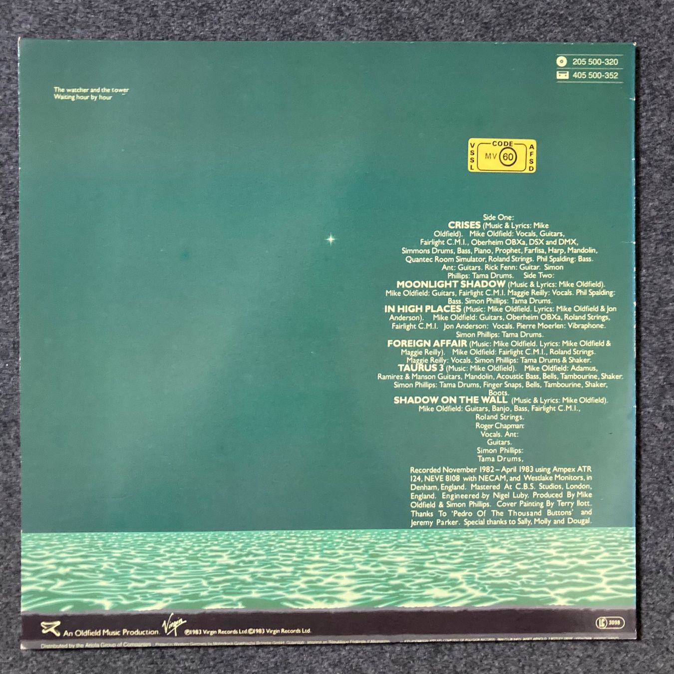 Vinyles: LP - Mike Oldfield - Crises – D'occasion à dachsen par oheio 1