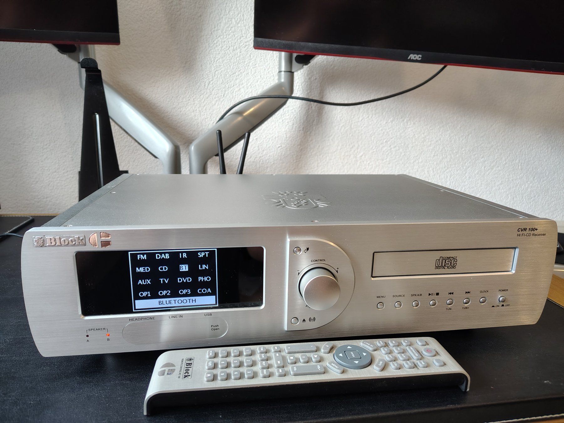 Amplificatori: Block CVR 100+ mk2 bluetooth - Verstärker – Usato da Basel venduto da Threemice 1