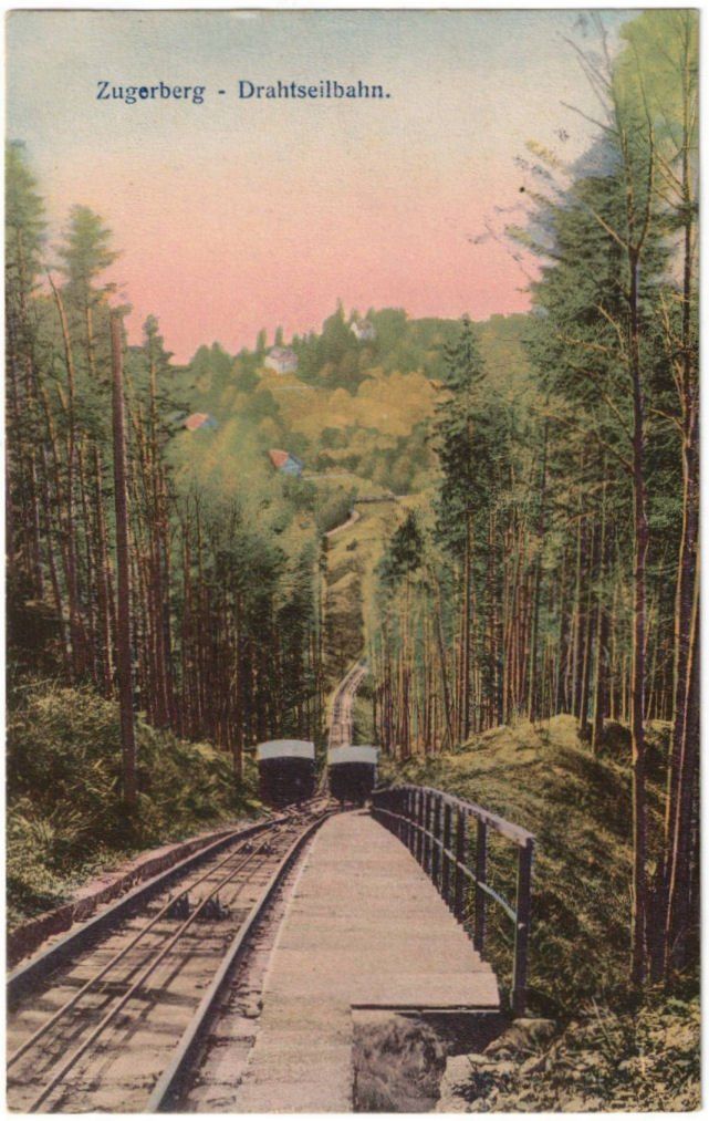 Ansichtskarten: Zug - Standseilbahn Zugerberg – Gebraucht aus Binningen von Mountainrider