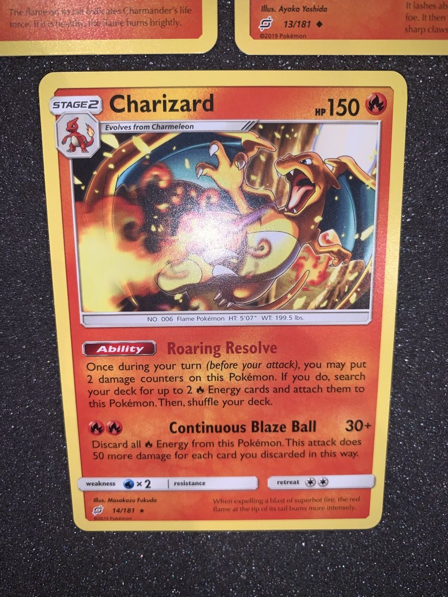 Pokémon Cartes à collectionner: Charizard 14/181 – D'occasion à Bironico par ars_z6lb 5