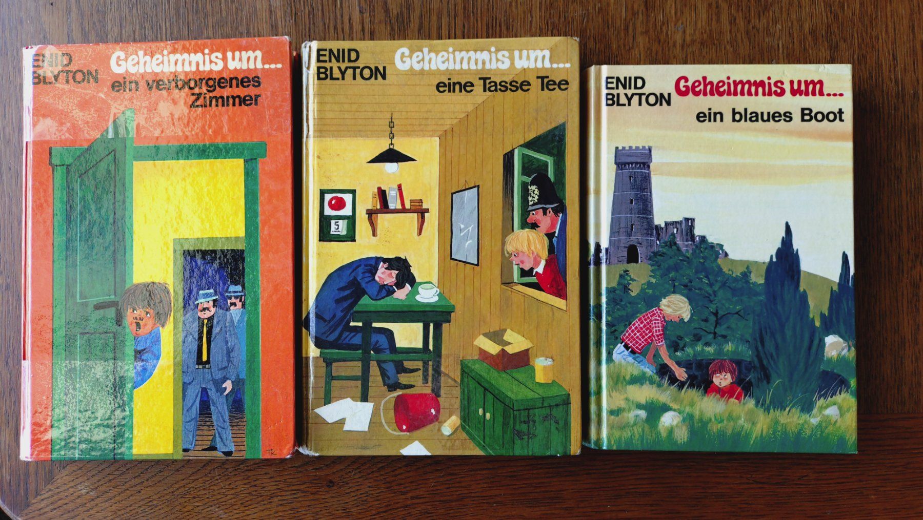 Libri: 3 x Enid Blyton, "Geheimnis um,..." – Usato da Uster venduto da Junipa