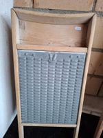 Waschbrett Holz Metall alt gebraucht 48cm