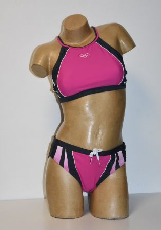 Arena Damen Bikini Badekleid Badeanzug/ pink, grau/ Gr.38