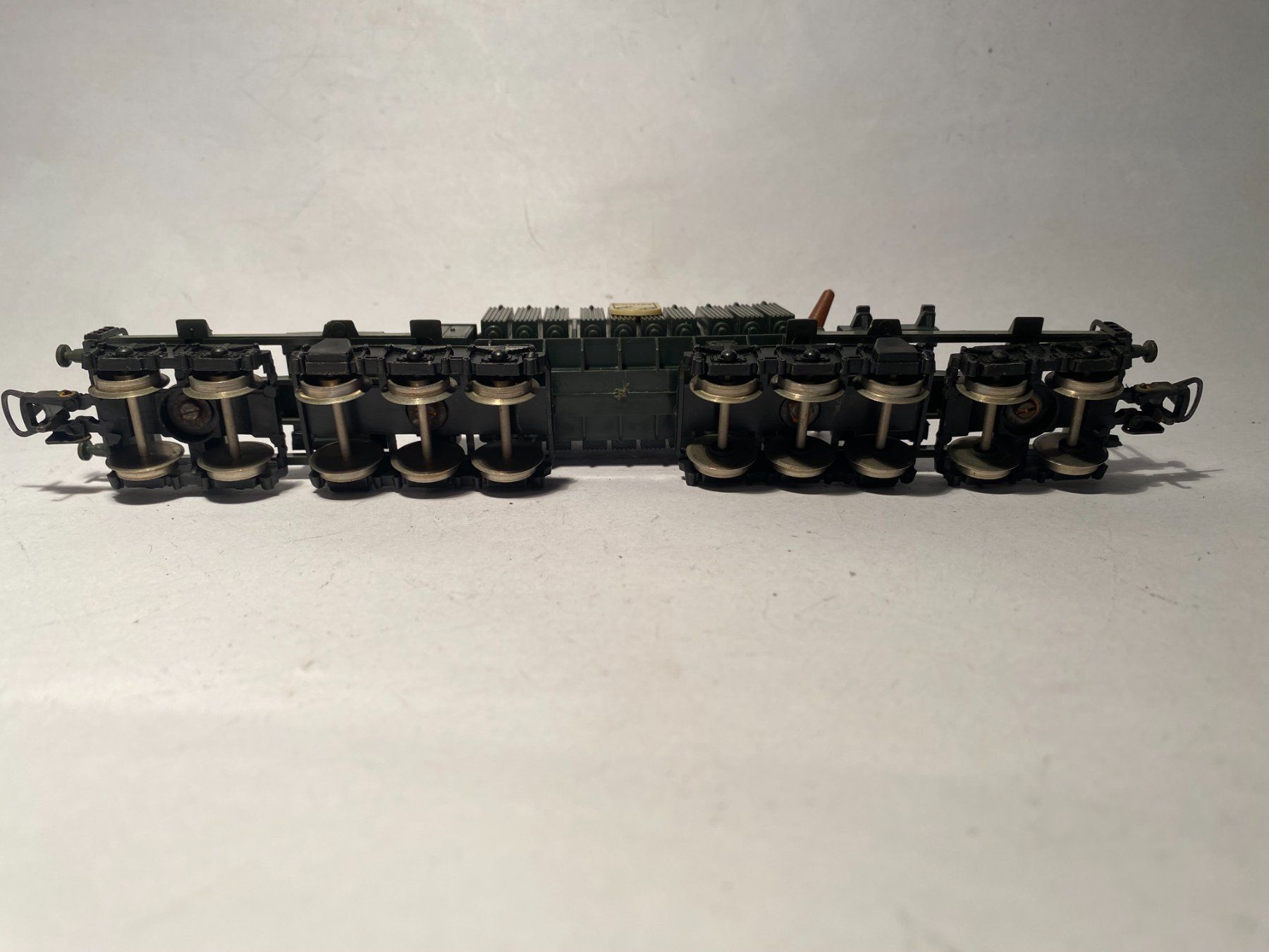 Lima Modellini di ferrovie: LIMA Schwertransport Wagen mit Trafo PHILIPS, DC Achsen – Usato da Buchrain venduto da Modellbahn11 5